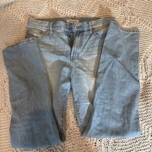 Madewell Blue Straight Jeans Classic Fit